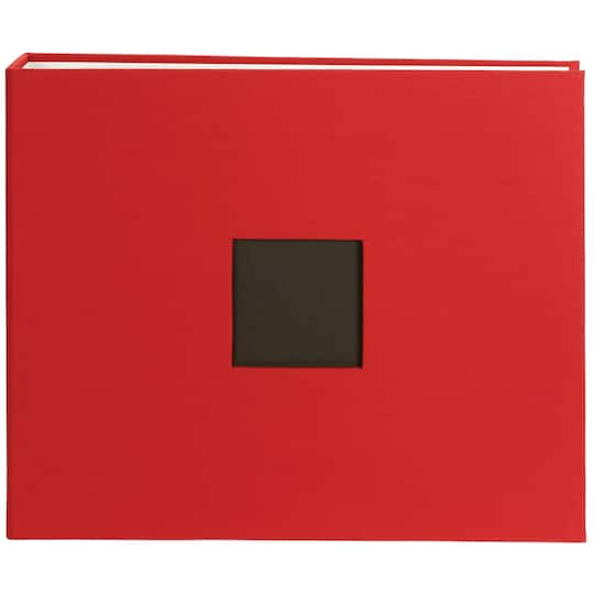 American Crafts&#x2122; Cardinal D-Ring Cloth Album with Window